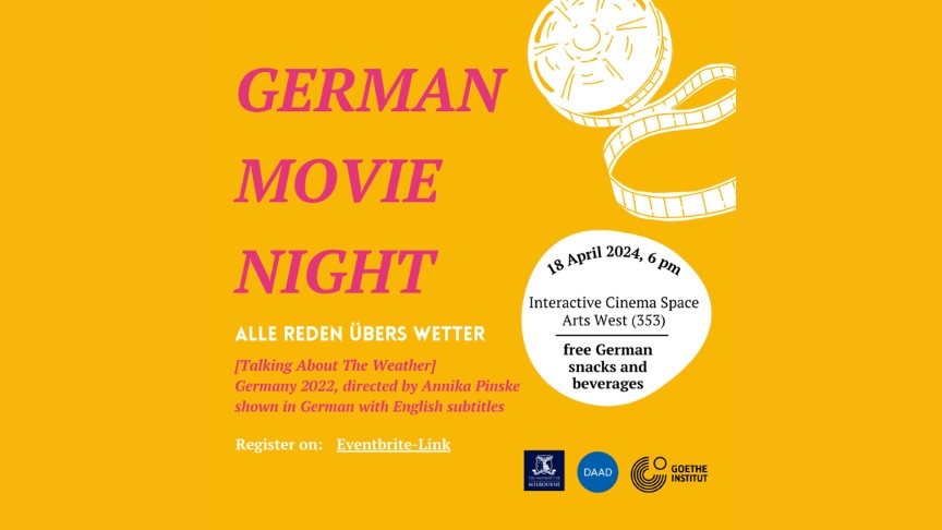 Graphic Announcement German Movie Night Melbourne 2024